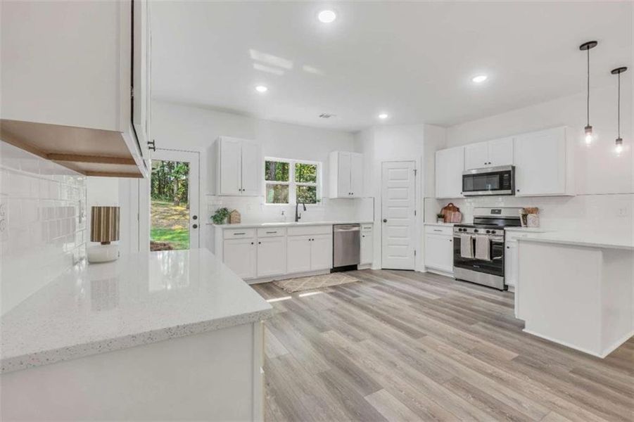 Furnished interior view inside a new home in , Covington (Image 11).