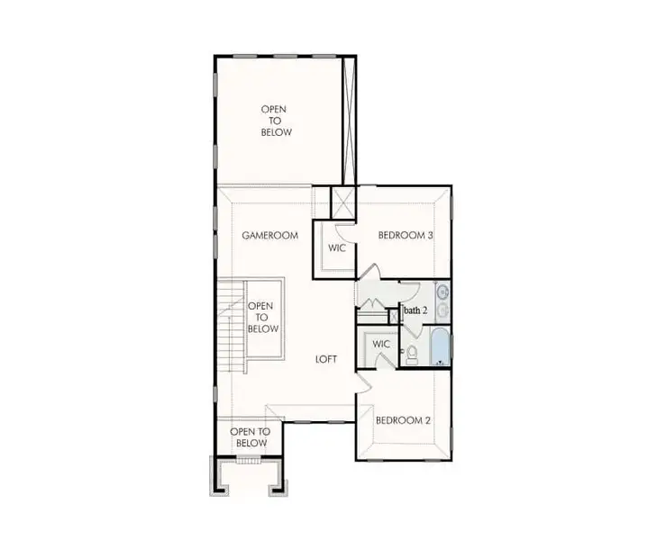 2D floor plan layout of this home in Highland Village, Georgetown, TX (Image 5). 2D floor plan layout of this home in Highland Village, Georgetown, TX (Image 5).