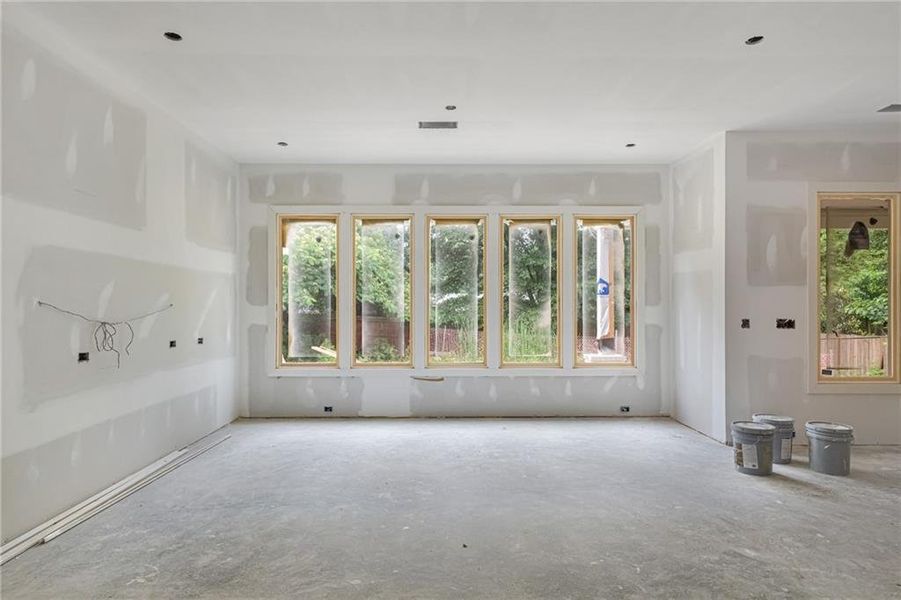 In-progress construction of a new home in , Atlanta, GA (Image 19).