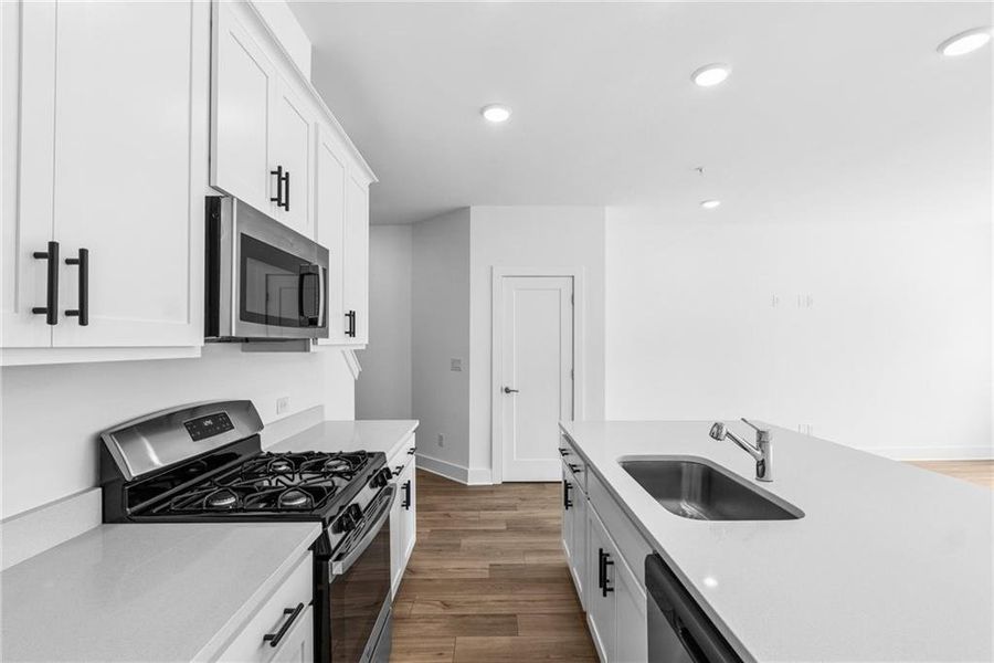 Furnished interior view inside a new home in Grandview Terrace, Canton (Image 8).