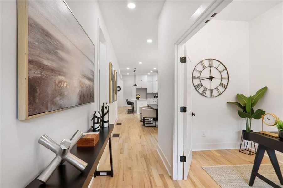 Furnished interior view inside a new home in , Atlanta (Image 3).