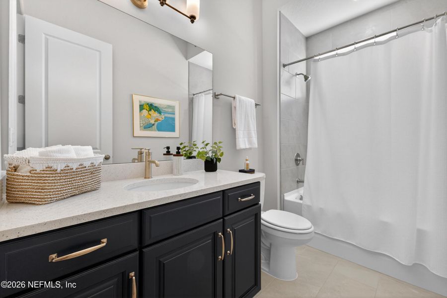 Furnished interior view inside a new home in RiverTown, St. Johns (Image 5).