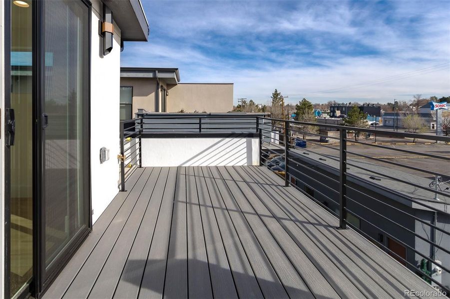Exterior details and patio area of a home in , Denver (Image 4). Exterior details and patio area of a home in , Denver (Image 4).
