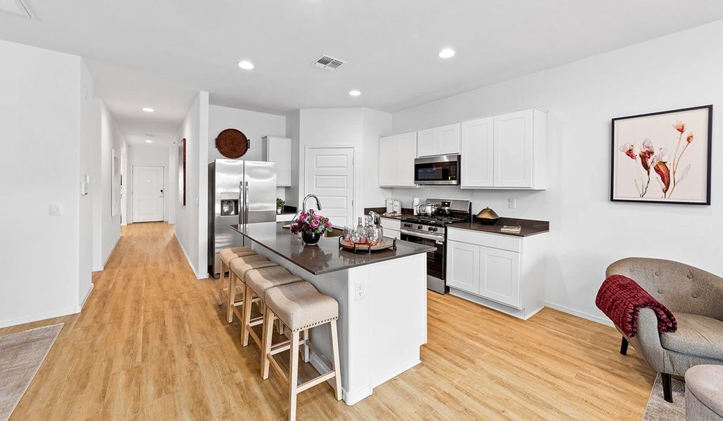 Furnished interior view inside a new home in Barnett Village, Marana (Image 6).