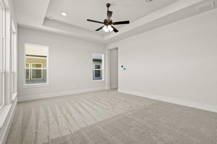 Spacious, unfurnished interior of a new home in Bridgeland, Cypress (Image 21). Spacious, unfurnished interior of a new home in Bridgeland, Cypress (Image 21).