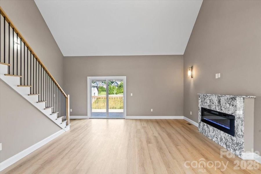 Spacious, unfurnished interior of a new home in , Hickory (Image 23).