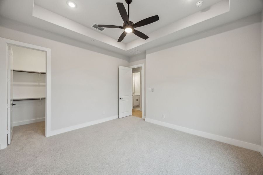 Spacious, unfurnished interior of a new home in Newman Village Townhomes, Frisco (Image 18).