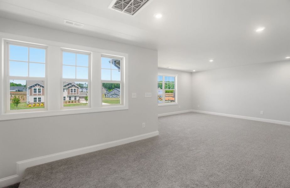Spacious, unfurnished interior of a new home in Blair Place, Monroe (Image 31). Spacious, unfurnished interior of a new home in Blair Place, Monroe (Image 31).