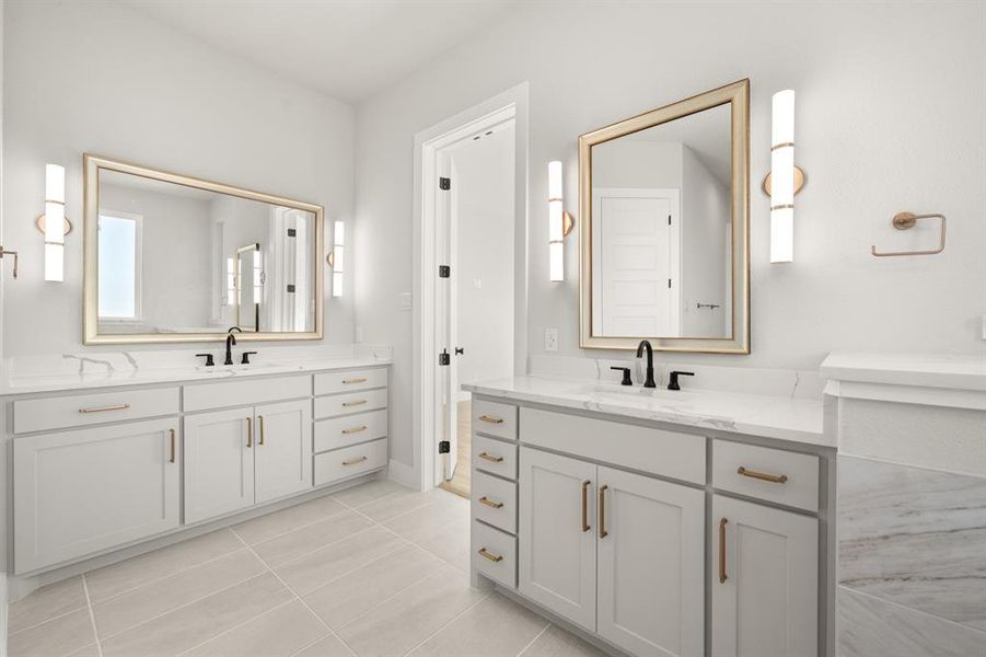 Furnished interior view inside a new home in The Highlands of Northlake, Northlake (Image 4). Furnished interior view inside a new home in The Highlands of Northlake, Northlake (Image 4).