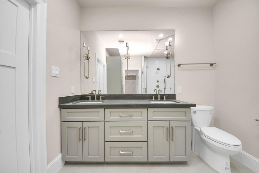 Furnished interior view inside a new home in , Houston (Image 15).