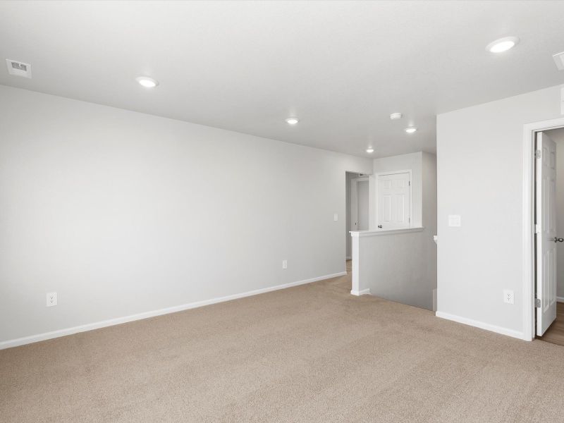 Spacious, unfurnished interior of a new home in Meridian Ranch, Peyton (Image 7). Spacious, unfurnished interior of a new home in Meridian Ranch, Peyton (Image 7).