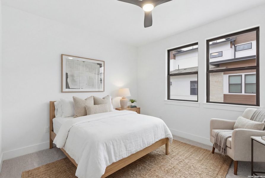 Furnished interior view inside a new home in , Austin (Image 14).