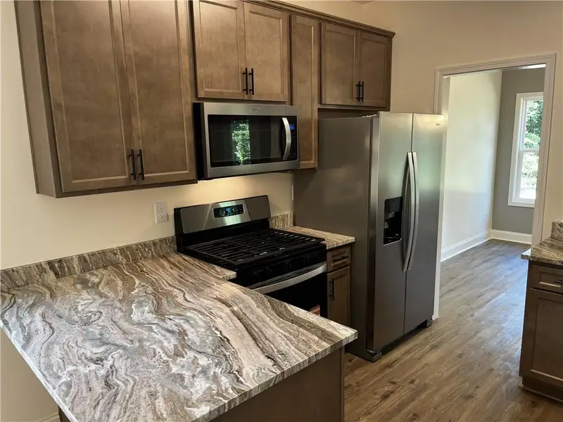 Furnished interior view inside a new home in , Hiram (Image 8).