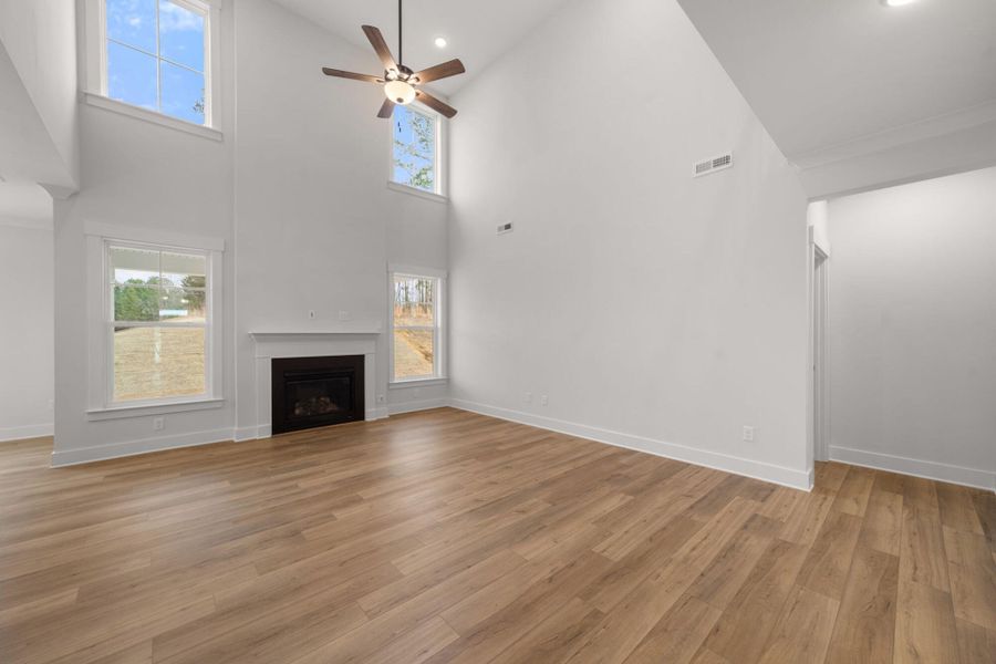 Spacious, unfurnished interior of a new home in Wexford, Elon (Image 32).