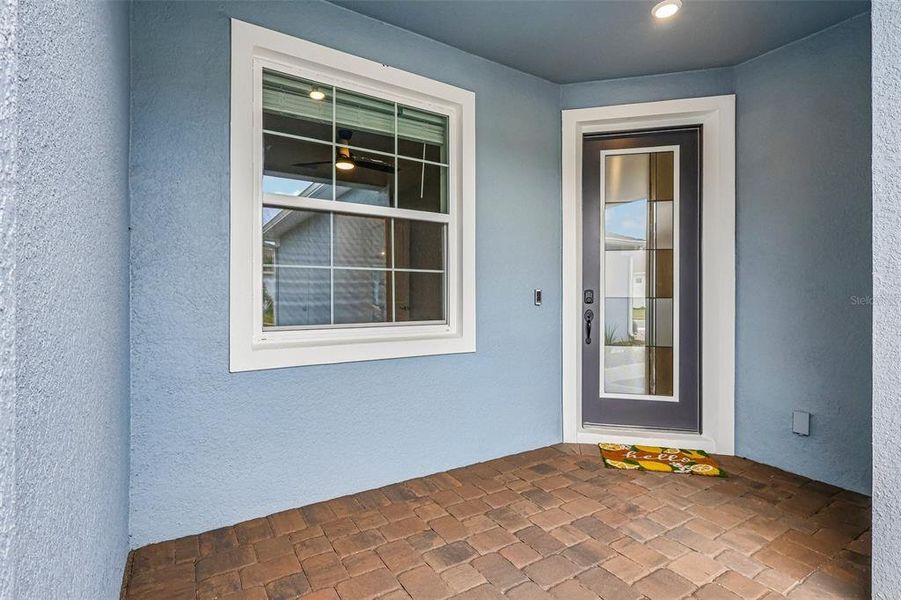 Exterior details and patio area of a home in Del Webb Oasis, Winter Garden (Image 26). Exterior details and patio area of a home in Del Webb Oasis, Winter Garden (Image 26).
