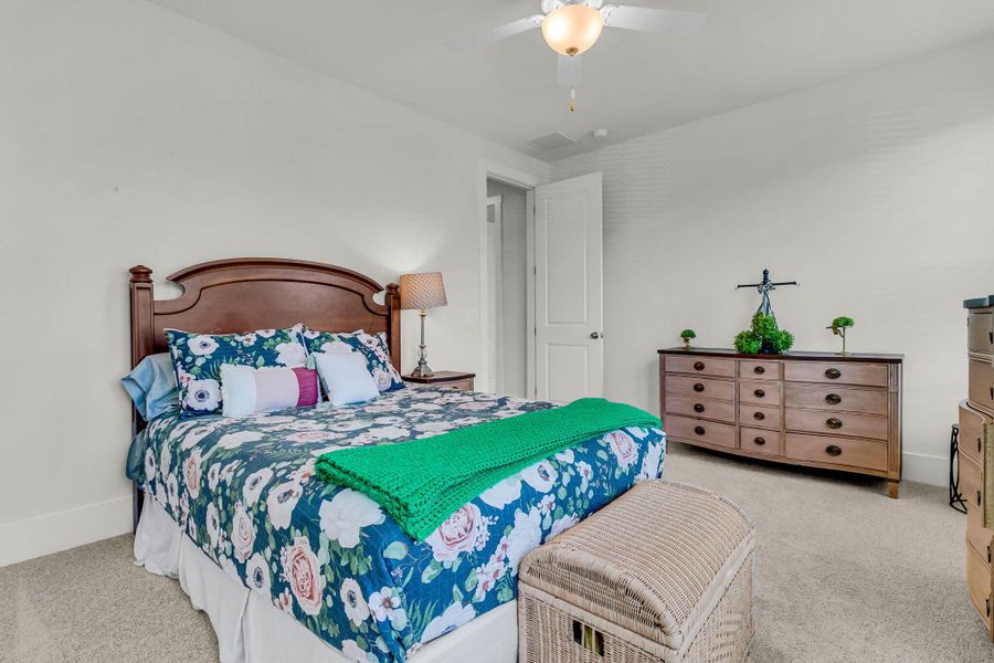 Furnished interior view inside a new home in , Ravenel (Image 39).