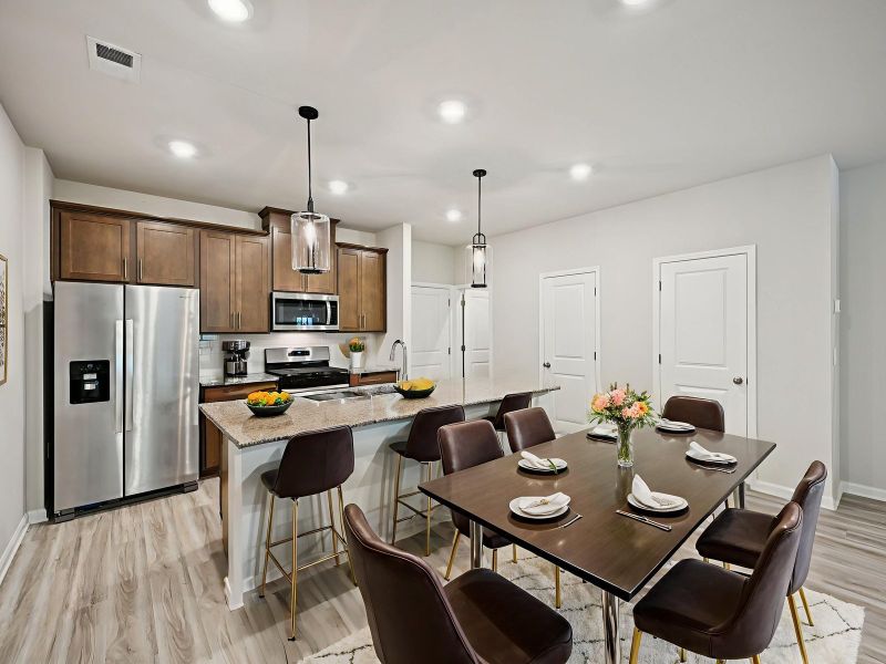 The Lancaster floorplan with the Calm Burlap interior package. The Lancaster floorplan with the Calm Burlap interior package.