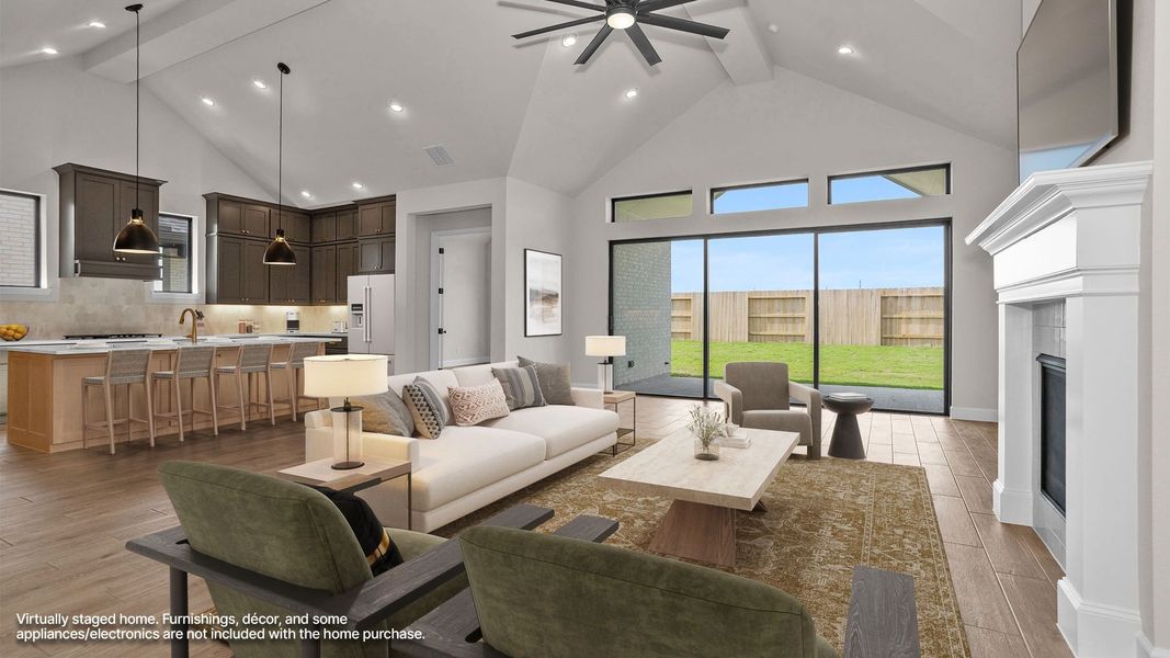 Furnished interior view inside a new home in Everly, Hockley (Image 5).