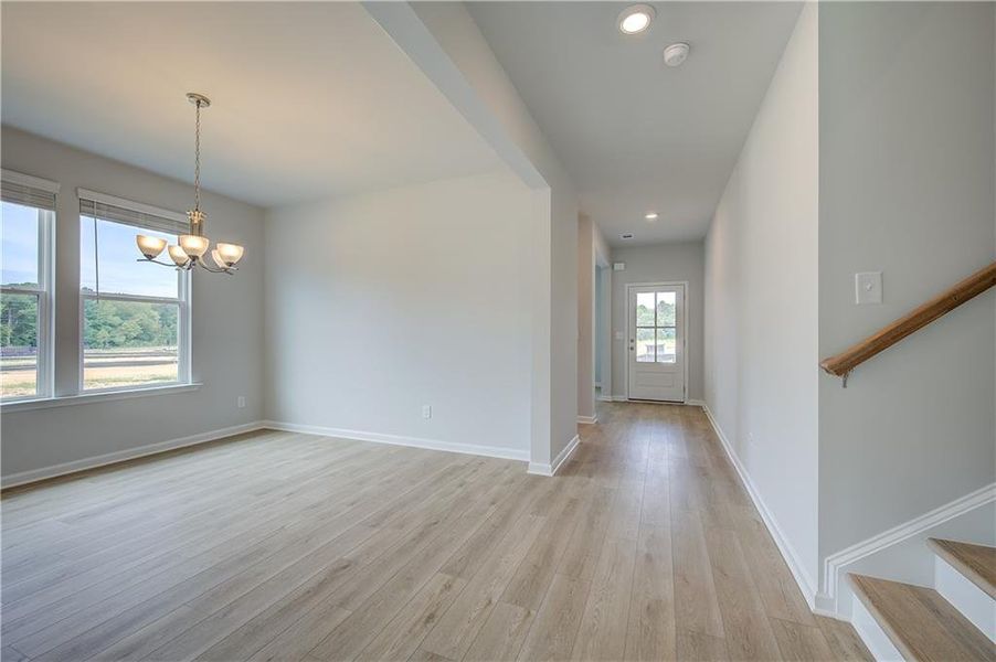 Spacious, unfurnished interior of a new home in Abbotts Crossing, Conyers (Image 20). Spacious, unfurnished interior of a new home in Abbotts Crossing, Conyers (Image 20).