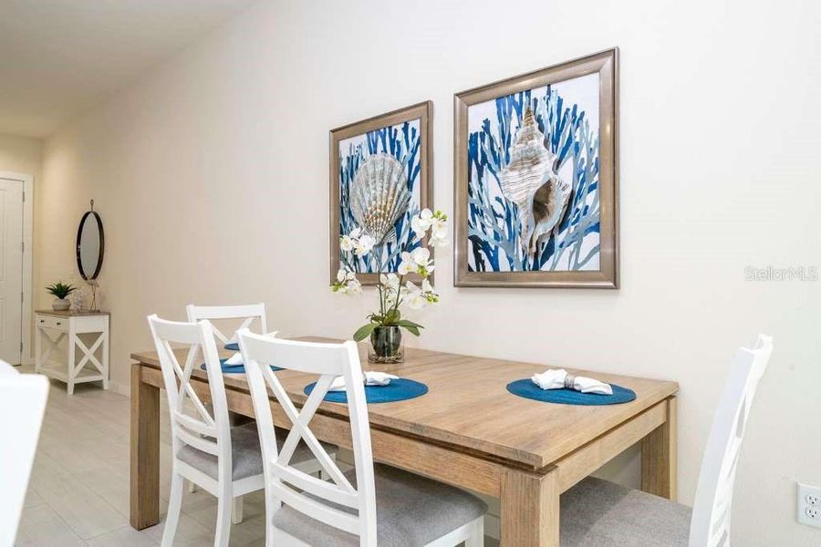 Furnished interior view inside a new home in , Kissimmee (Image 6).