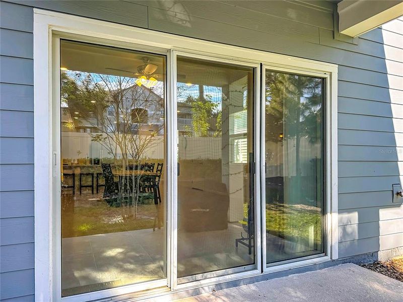 Exterior details and patio area of a home in , Winter Park (Image 4). Exterior details and patio area of a home in , Winter Park (Image 4).