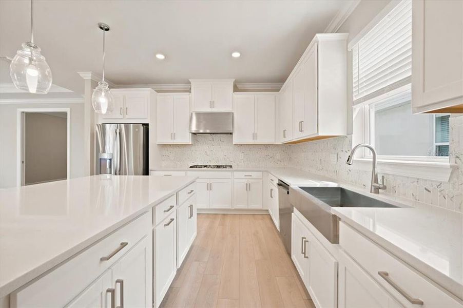 Furnished interior view inside a new home in Coasterra Community Group Page, Palmetto (Image 12).