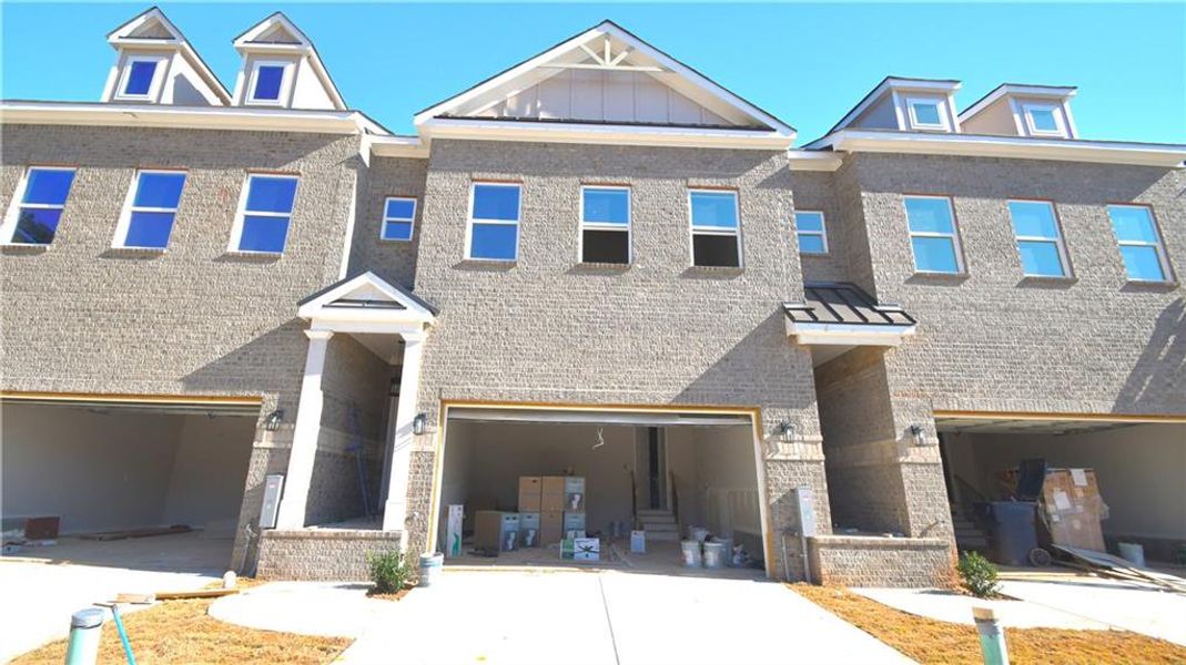 Front exterior of a new home in , Decatur, GA, highlighting curb appeal (Image 34).
