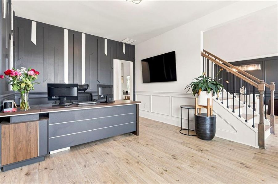 Furnished interior view inside a new home in , Conyers (Image 8).