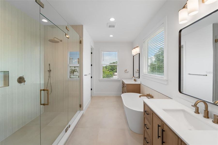 Furnished interior view inside a new home in , Tampa (Image 12).
