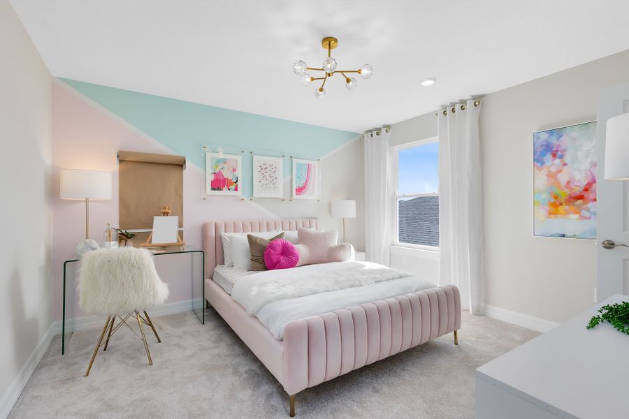 Representative furnished interior of a home built from the Ruby by Pulte Homes in Lakehaven Estates, Clermont (Image 13). Representative furnished interior of a home built from the Ruby by Pulte Homes in Lakehaven Estates, Clermont (Image 13).