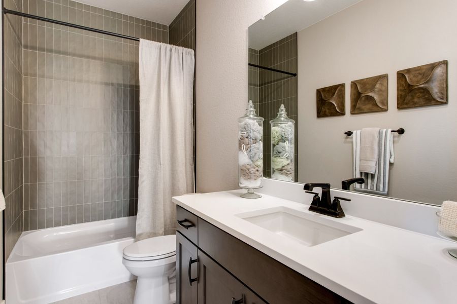 Representative furnished interior of a home built from the The Torin by Tri Pointe Homes in Cordovan, Firestone (Image 37). Representative furnished interior of a home built from the The Torin by Tri Pointe Homes in Cordovan, Firestone (Image 37).