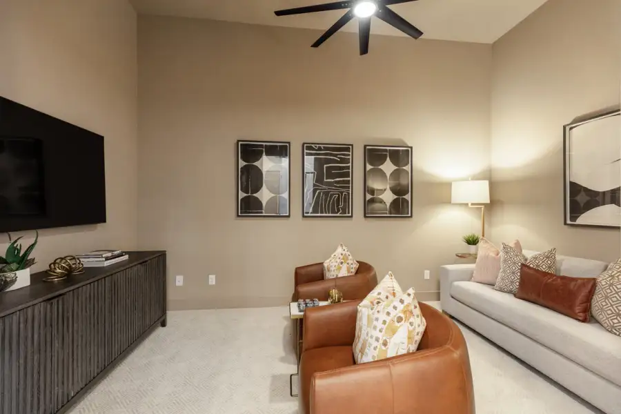 Representative Entertainment Room - some options shown