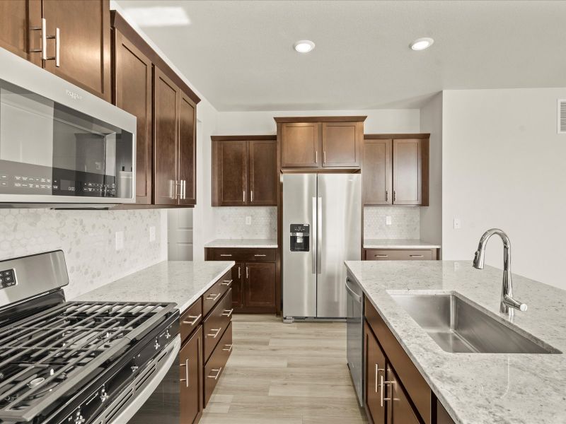 The Chatfield floorplan interior image taken at a Meritage Homes community in Colorado Springs, CO