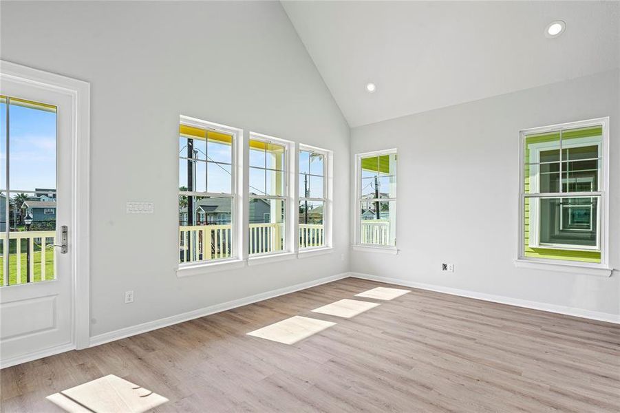 Spacious, unfurnished interior of a new home in , Galveston (Image 7). Spacious, unfurnished interior of a new home in , Galveston (Image 7).