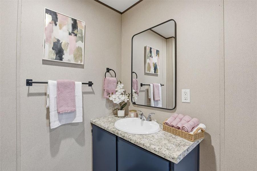 Furnished interior view inside a new home in , Godley (Image 5).