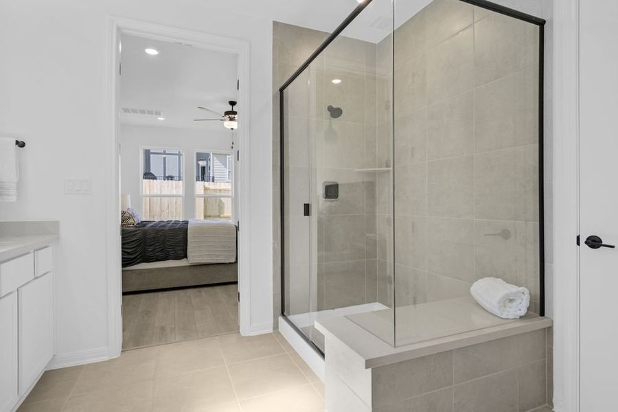 Furnished interior view inside a new home in Nolina 45s, Georgetown (Image 7).