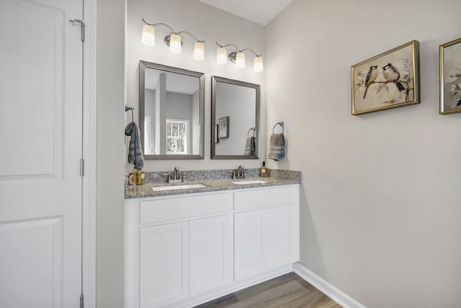 Representative furnished interior of a home built from the Cooper by Hurricane Builders in Portrait Hills, Aiken (Image 33).