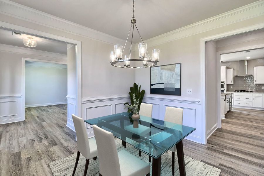 Representative furnished interior of a home built from the The Mia by Stanley Martin Homes in Parkers Summit, Greer (Image 11).