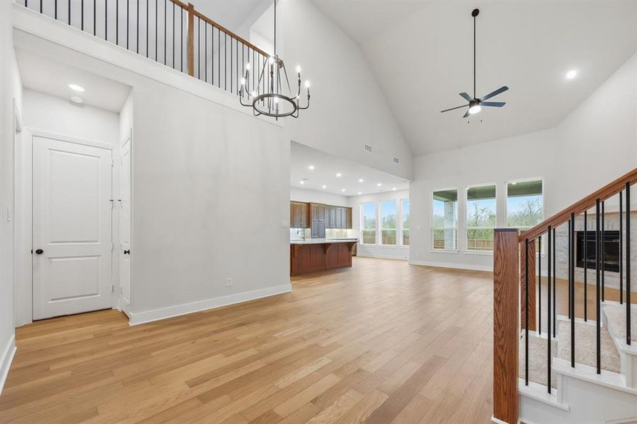 Spacious, unfurnished interior of a new home in Sonoma Verde: 70ft. lots, McLendon-Chisholm (Image 20).