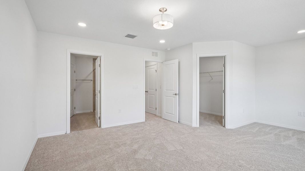 Furnished interior view inside a new home in Twin Oaks, Zephyrhills (Image 23). Furnished interior view inside a new home in Twin Oaks, Zephyrhills (Image 23).