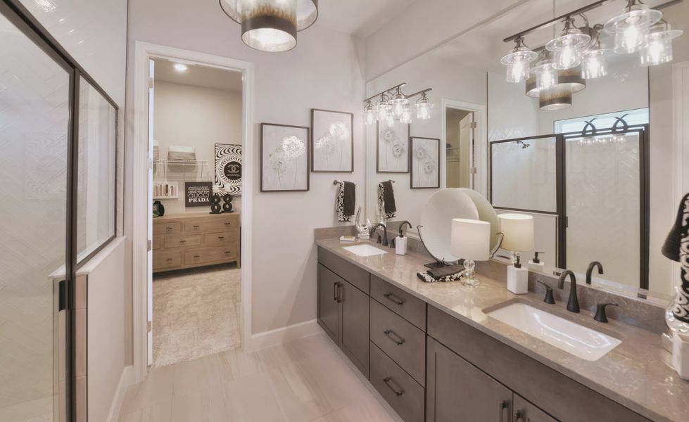 Furnished interior view inside a new home in Mosaic, Daytona Beach (Image 17).