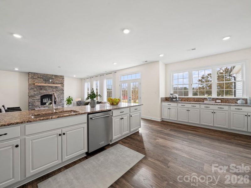 Furnished interior view inside a new home in , Asheboro (Image 10).