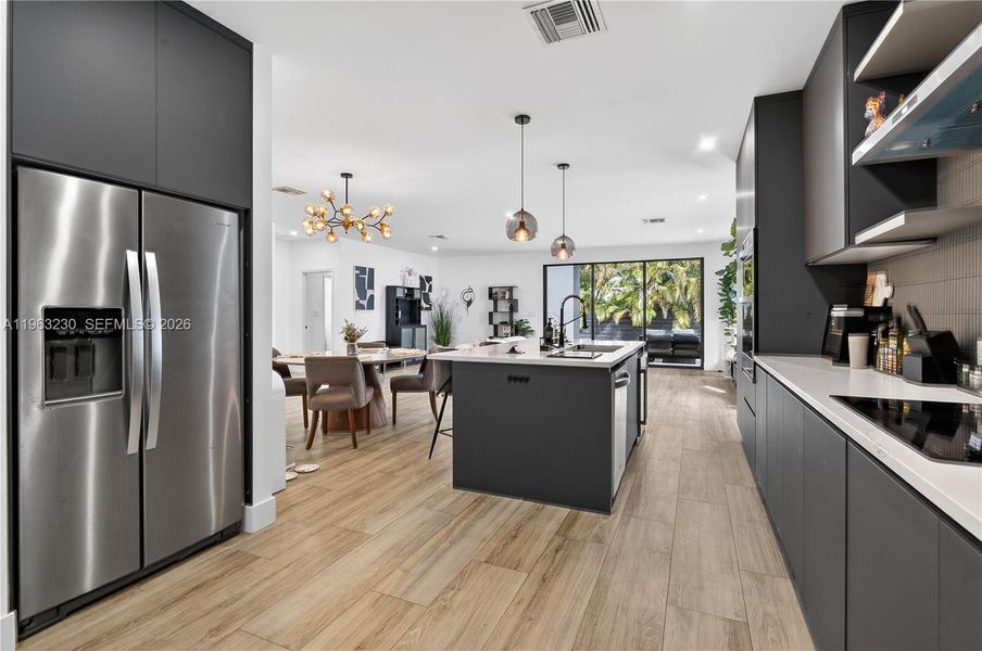 Furnished interior view inside a new home in , Fort Lauderdale (Image 6). Furnished interior view inside a new home in , Fort Lauderdale (Image 6).