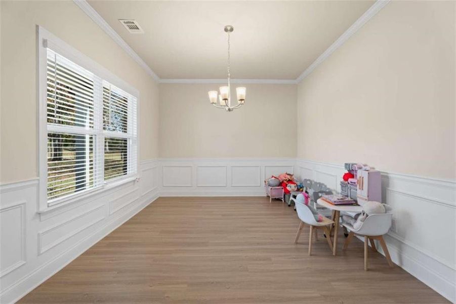 Furnished interior view inside a new home in , McDonough (Image 8).