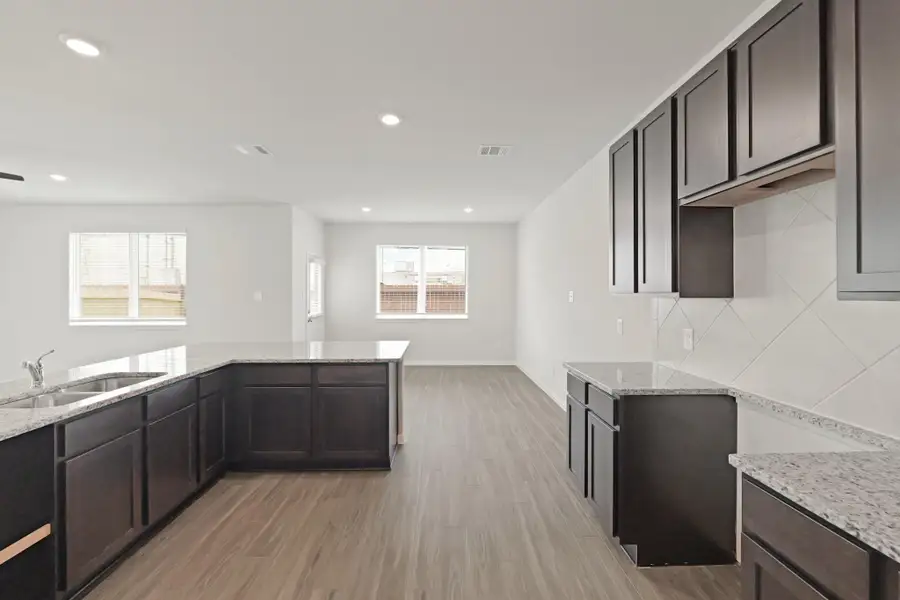 Furnished interior view inside a new home in Bammel Oaks, Houston (Image 8). Furnished interior view inside a new home in Bammel Oaks, Houston (Image 8).