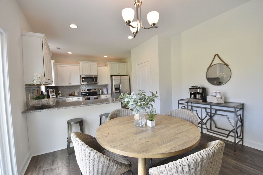 Furnished interior view inside a new home in Parkwood Estates, Leland (Image 9).