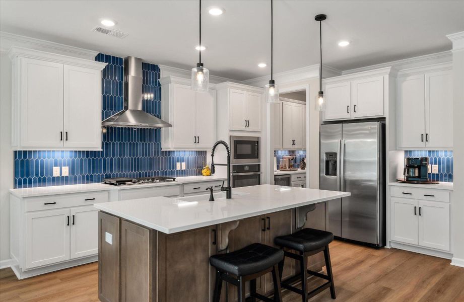 Furnished interior view inside a new home in Parker's Preserve, Ridgeville (Image 9).