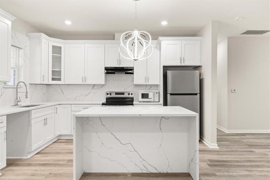 Furnished interior view inside a new home in , Lithonia (Image 8).