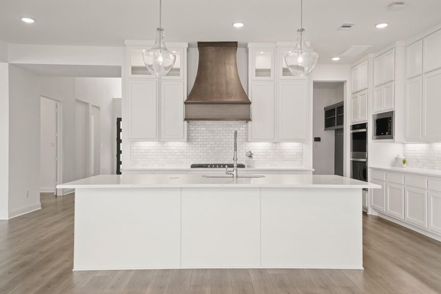 Furnished interior view inside a new home in The Highlands - 65', Porter (Image 28).