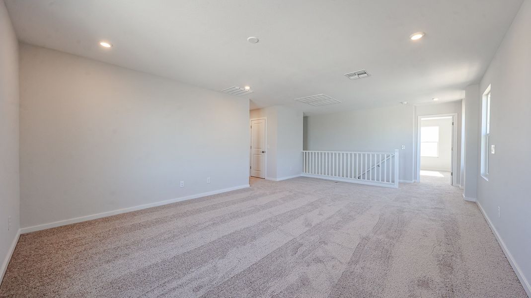 A large empty room.